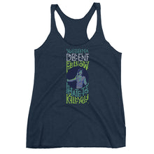 Load image into Gallery viewer, You Seem A Decent Fellow Tri-Blend Racerback Tank