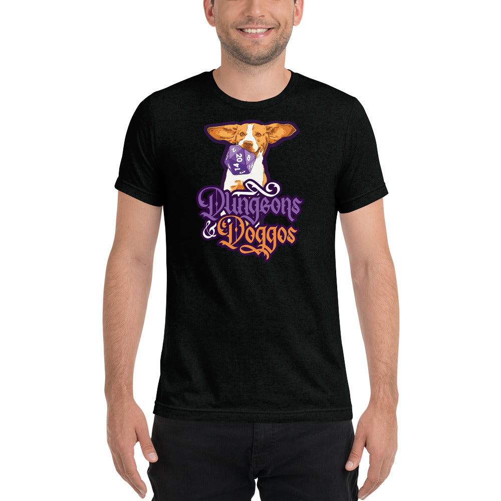 Dungeons and Doggos Tri-Blend T-Shirt