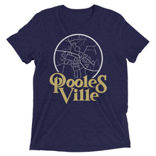 Load image into Gallery viewer, Poolesville Maryland Map Tri-Blend T-Shirt
