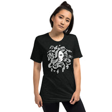 Load image into Gallery viewer, Medusa Greek Mythology Scales Unisex Tri-Blend T-Shirt