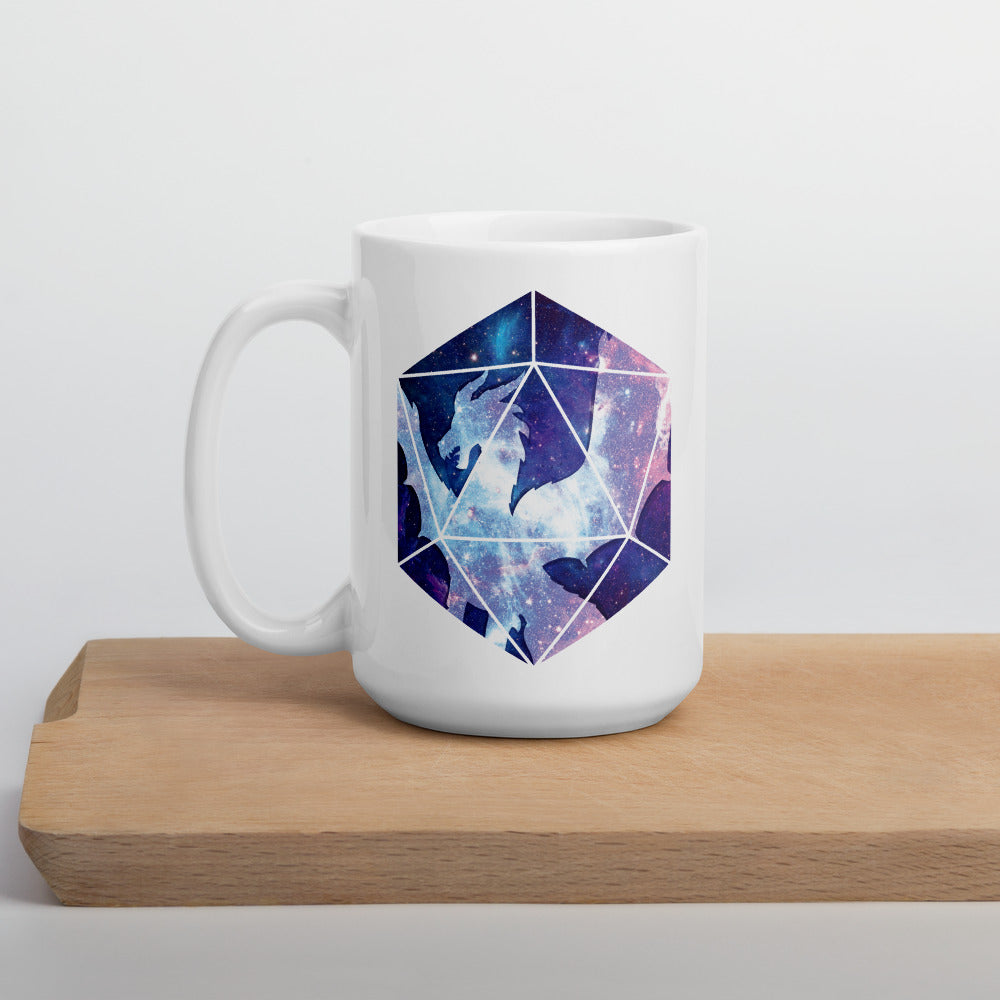 Dragon's D20 Mug