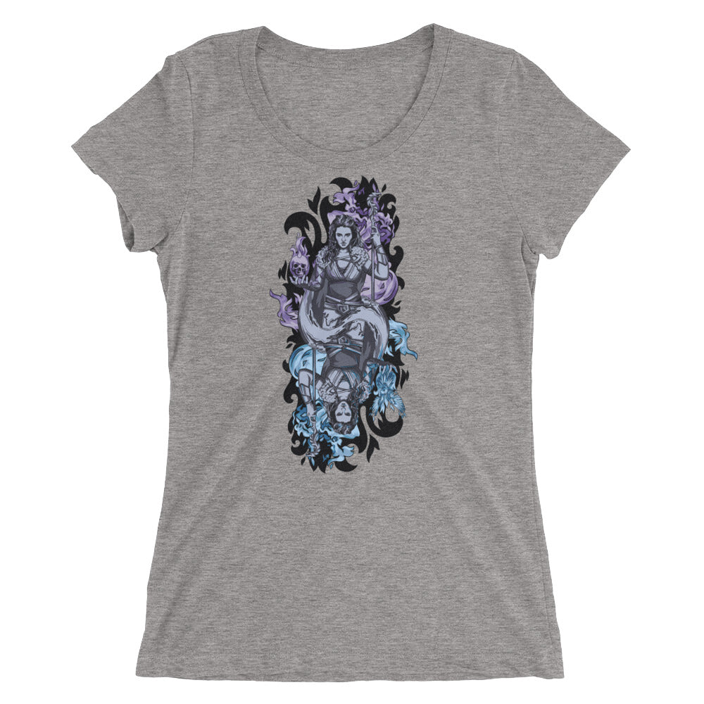 Goddess of the Underworld Women's Tri-Blend T-Shirt