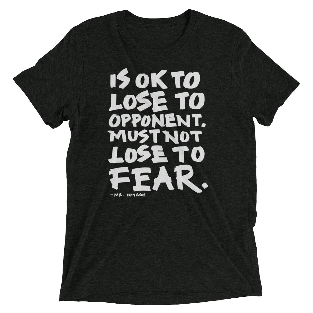 Is Ok To Lose to Opponent Tri-Blend T-Shirt
