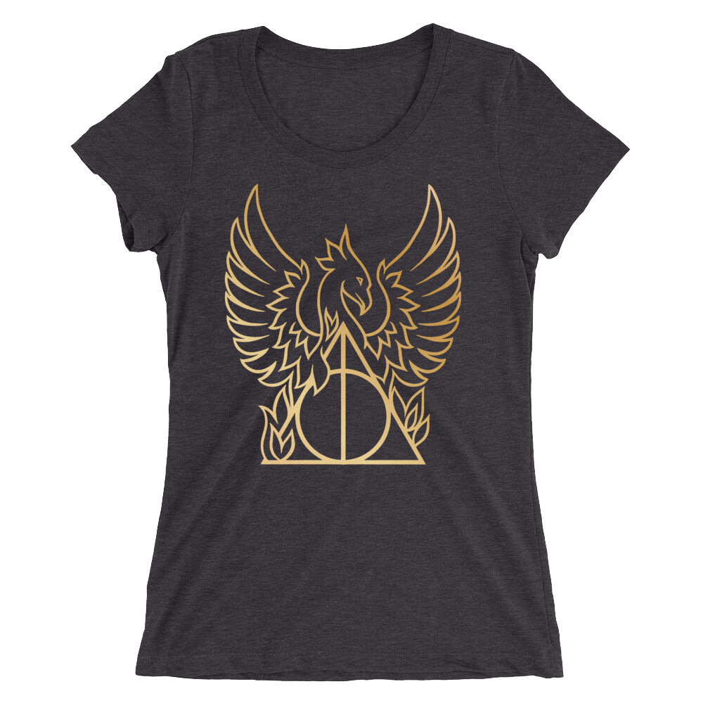 Golden Phoenix Hallows Women's Tri-Blend T-Shirt