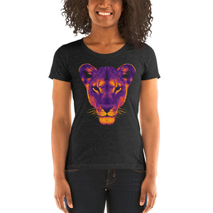 The Dark Lioness Women's Tri-Blend T-Shirt