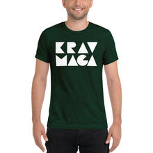Load image into Gallery viewer, Krav Maga Block Shapes Unisex Triblend T-Shirt