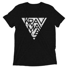 Load image into Gallery viewer, Krav Maga Triangle Unisex Triblend T-Shirt