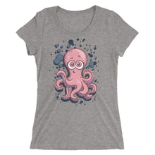 Load image into Gallery viewer, The Innocent Octopus Women&#39;s Tri-Blend T-Shirt