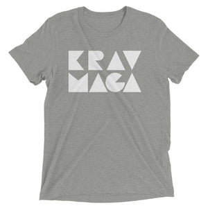 Krav Maga Block Shapes Unisex Triblend T-Shirt