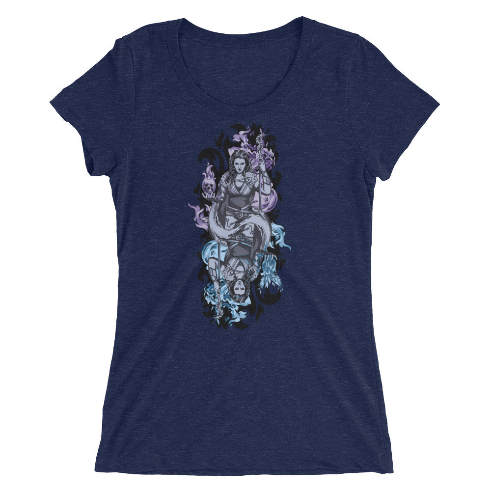 Goddess of the Underworld Women's Tri-Blend T-Shirt