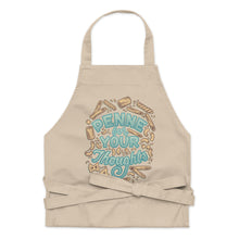 Load image into Gallery viewer, Penne for Your Thoughts Organic Cotton Apron