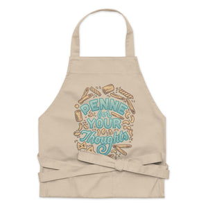 Penne for Your Thoughts Organic Cotton Apron