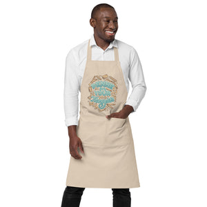 Penne for Your Thoughts Organic Cotton Apron
