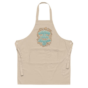 Penne for Your Thoughts Organic Cotton Apron