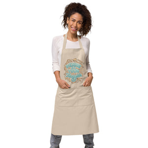 Penne for Your Thoughts Organic Cotton Apron