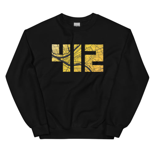 412 Map Unisex Sweatshirt