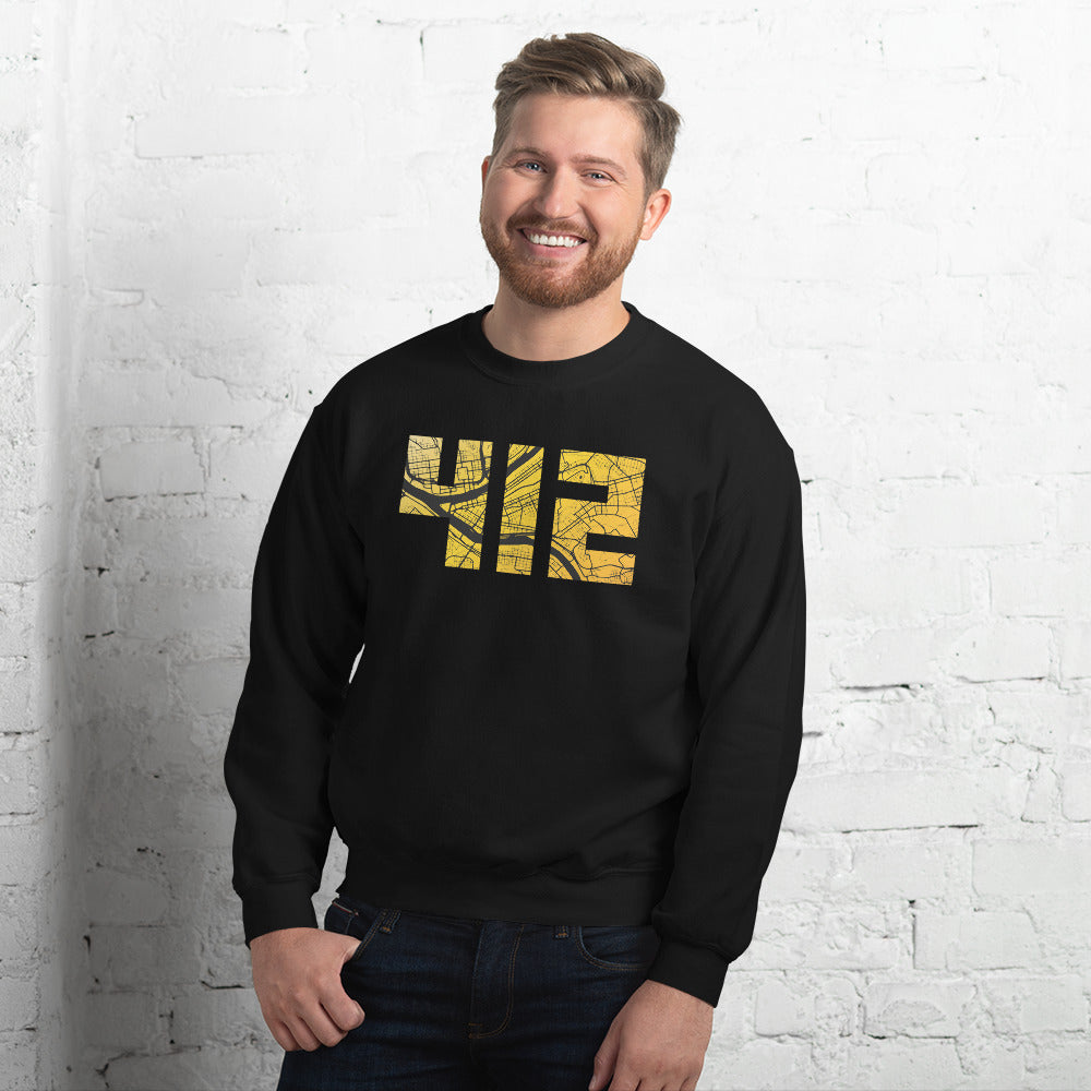 412 Map Unisex Sweatshirt