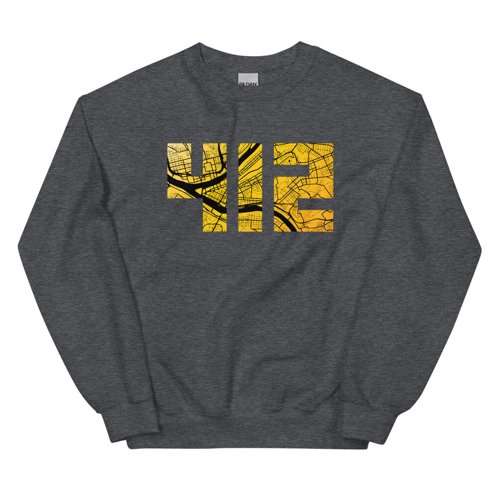 412 Map Unisex Sweatshirt