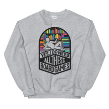 Load image into Gallery viewer, All These Board Games Color Unisex Sweatshirt