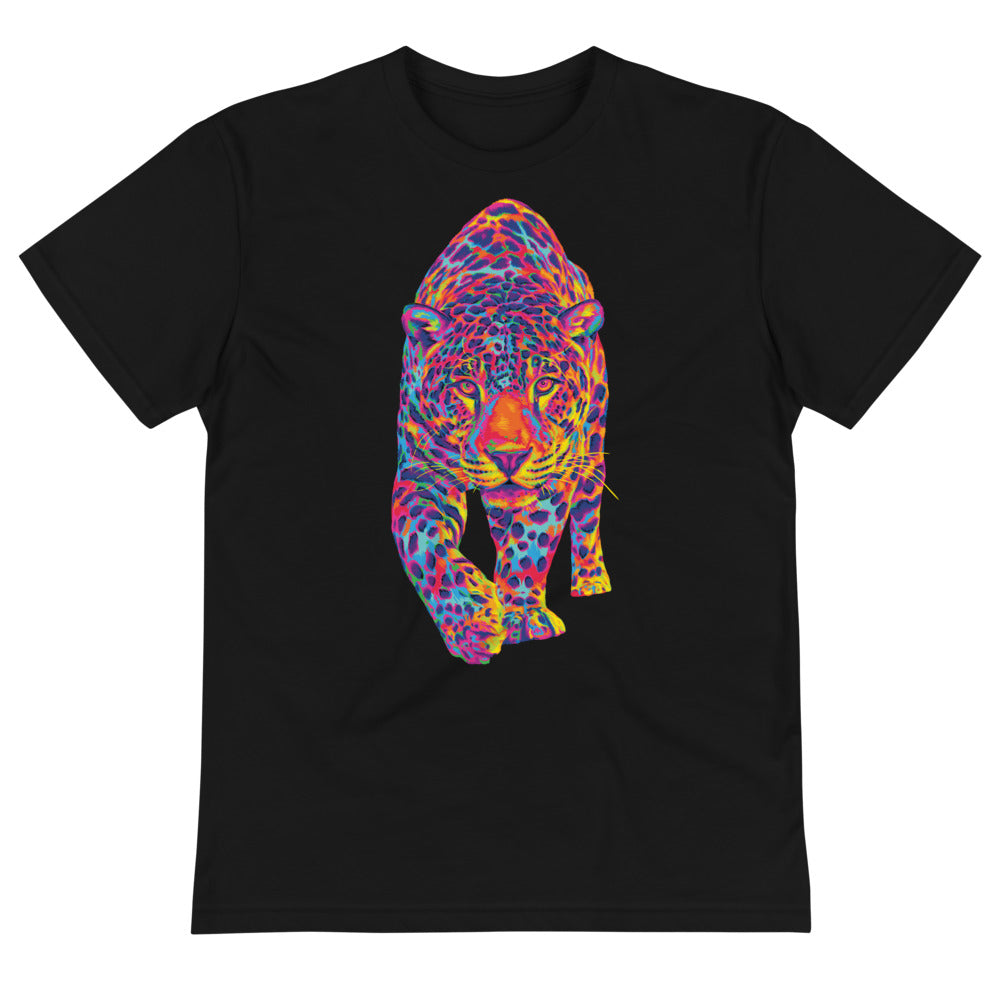 Rainbow Jaguar Sustainable T-Shirt