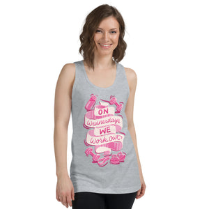 On Wednesdays We Work Out Unisex Tank Top