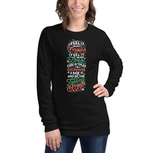 Load image into Gallery viewer, I Feel It In My Fingers Christmas Unisex Long Sleeve Tee