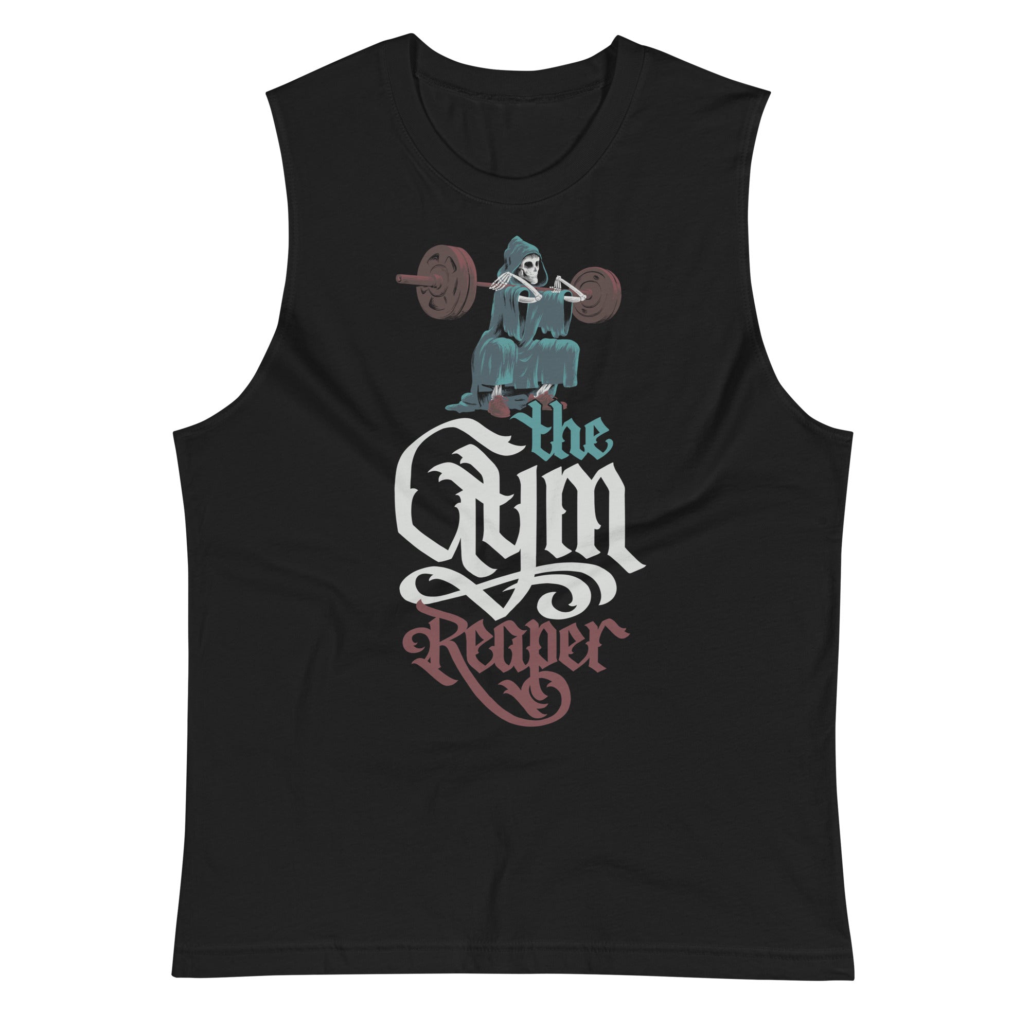 Muscle Reaper The Gym Reaper Unisex Muscle Tank – Pollia Design