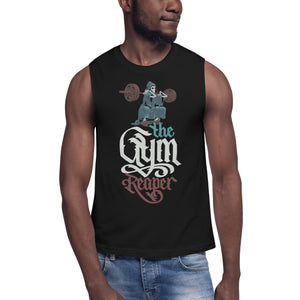 Muscle Reaper The Gym Reaper Unisex Muscle Tank – Pollia Design