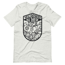 Load image into Gallery viewer, All These Dice B/W Unisex T-Shirt
