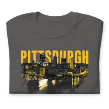 Load image into Gallery viewer, Pittsburgh Skyline Point Unisex T-Shirt