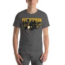 Load image into Gallery viewer, Pittsburgh Skyline Unisex T-Shirt