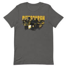 Load image into Gallery viewer, Pittsburgh Skyline Unisex T-Shirt