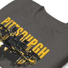 Load image into Gallery viewer, Pittsburgh Skyline Point Unisex T-Shirt