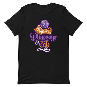 Dungeons and Cats Unisex T-Shirt