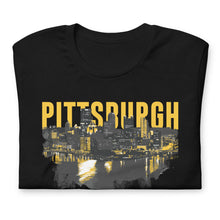 Load image into Gallery viewer, Pittsburgh Skyline Point Unisex T-Shirt
