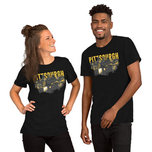 Pittsburgh Skyline Point Unisex T-Shirt