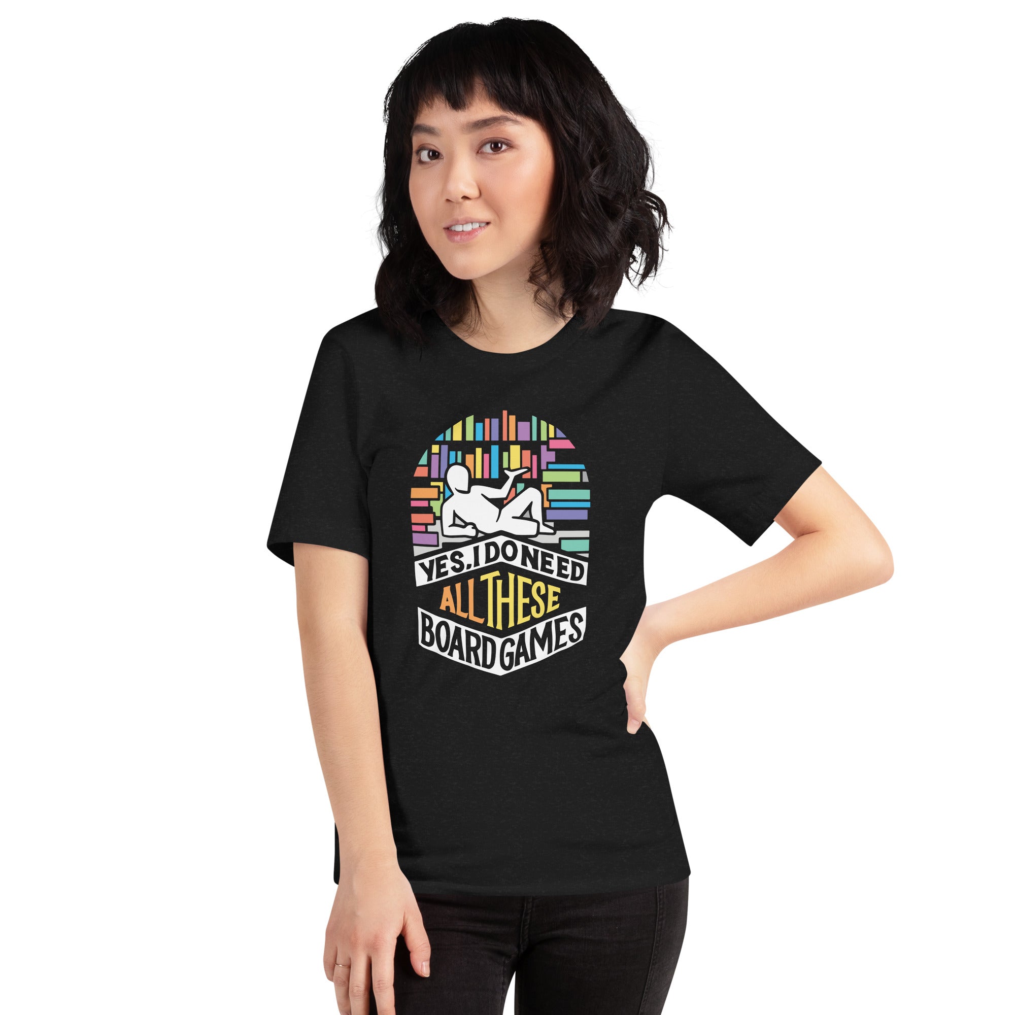 All These Board Games Dark Unisex T-Shirt