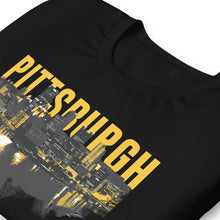 Load image into Gallery viewer, Pittsburgh Skyline Point Unisex T-Shirt