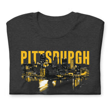 Load image into Gallery viewer, Pittsburgh Skyline Point Unisex T-Shirt