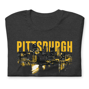 Pittsburgh Skyline Point Unisex T-Shirt