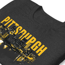 Load image into Gallery viewer, Pittsburgh Skyline Point Unisex T-Shirt
