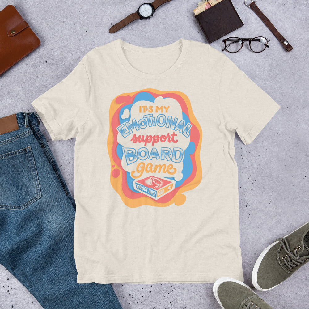 Emotional Support Board Game Unisex T-Shirt