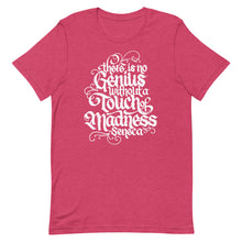 Load image into Gallery viewer, Genius with Madness Unisex T-Shirt