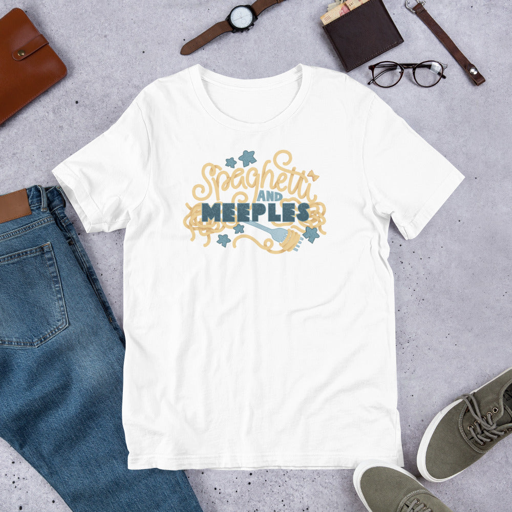 Spaghetti and Meeples Unisex T-Shirt