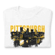 Load image into Gallery viewer, Pittsburgh Skyline Point Unisex T-Shirt