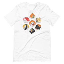 Load image into Gallery viewer, Sushi Dice Unisex T-shirt