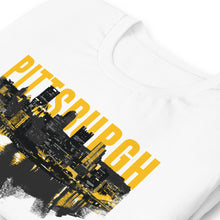 Load image into Gallery viewer, Pittsburgh Skyline Point Unisex T-Shirt