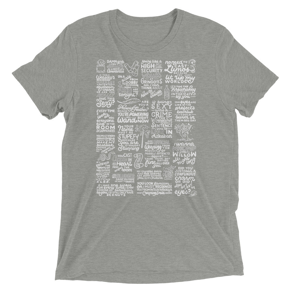 Wizarding Pickup Lines Unisex Tri-Blend T-Shirt