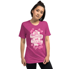 Load image into Gallery viewer, On Wednesdays We Work Out Unisex Tri-Blend T-Shirt