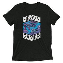 Load image into Gallery viewer, Heavy Gamer Unisex Tri-Blend T-Shirt
